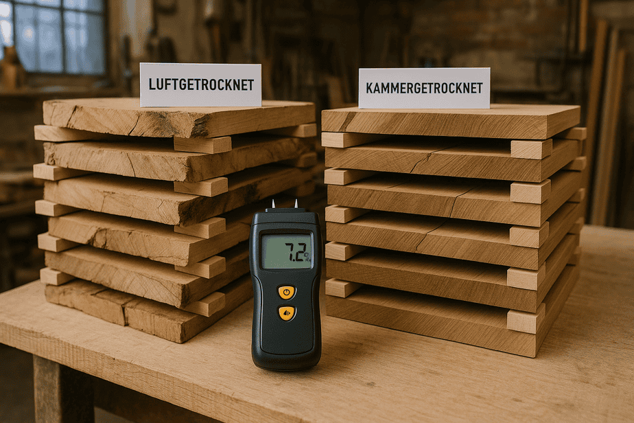 Die richtige Holzauswahl fürs Drechseln Holztrocknung und Lagerung - Die richtige Holzauswahl fürs Drechseln